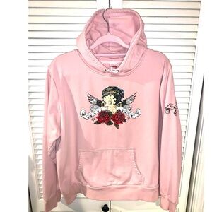 Betty‎ Boop Tattoo Hoodie Sweatshirt Y2K Vintage XL